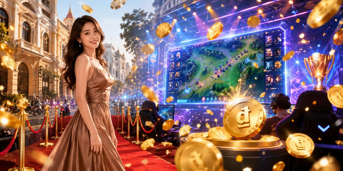 Người dùng TP.HCM đặt cược esports và theo dõi kèo thể thao qua điện thoại tại quán cà phê