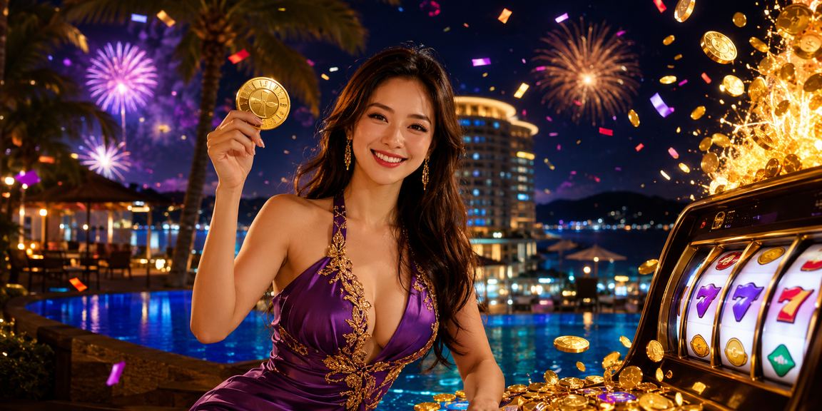 Người dùng trải nghiệm giải trí trực tuyến và theo dõi kèo bóng đá tại lễ hội biển Nha Trang